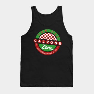 Low-Cal Calzone Zone (traditional) Tank Top